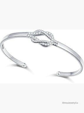 925 Sterling Silver Cross Faith Over Fear Cuff Bangle Bracelet Inspirational